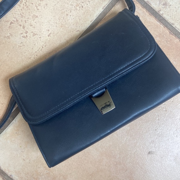 VTG 1999 Navy Blue Shoulder Bag - Picture 3 of 10